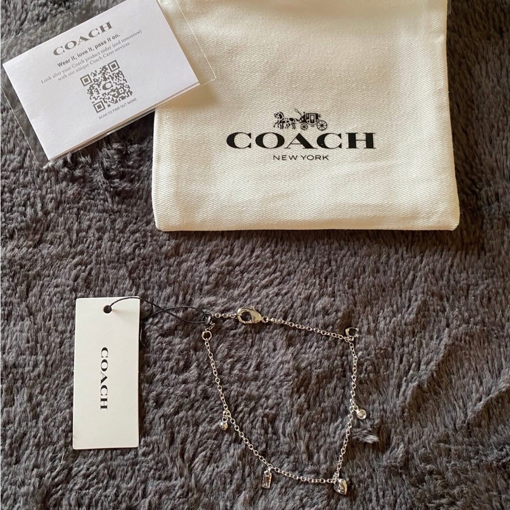 Coach Silver Chain Bracelet